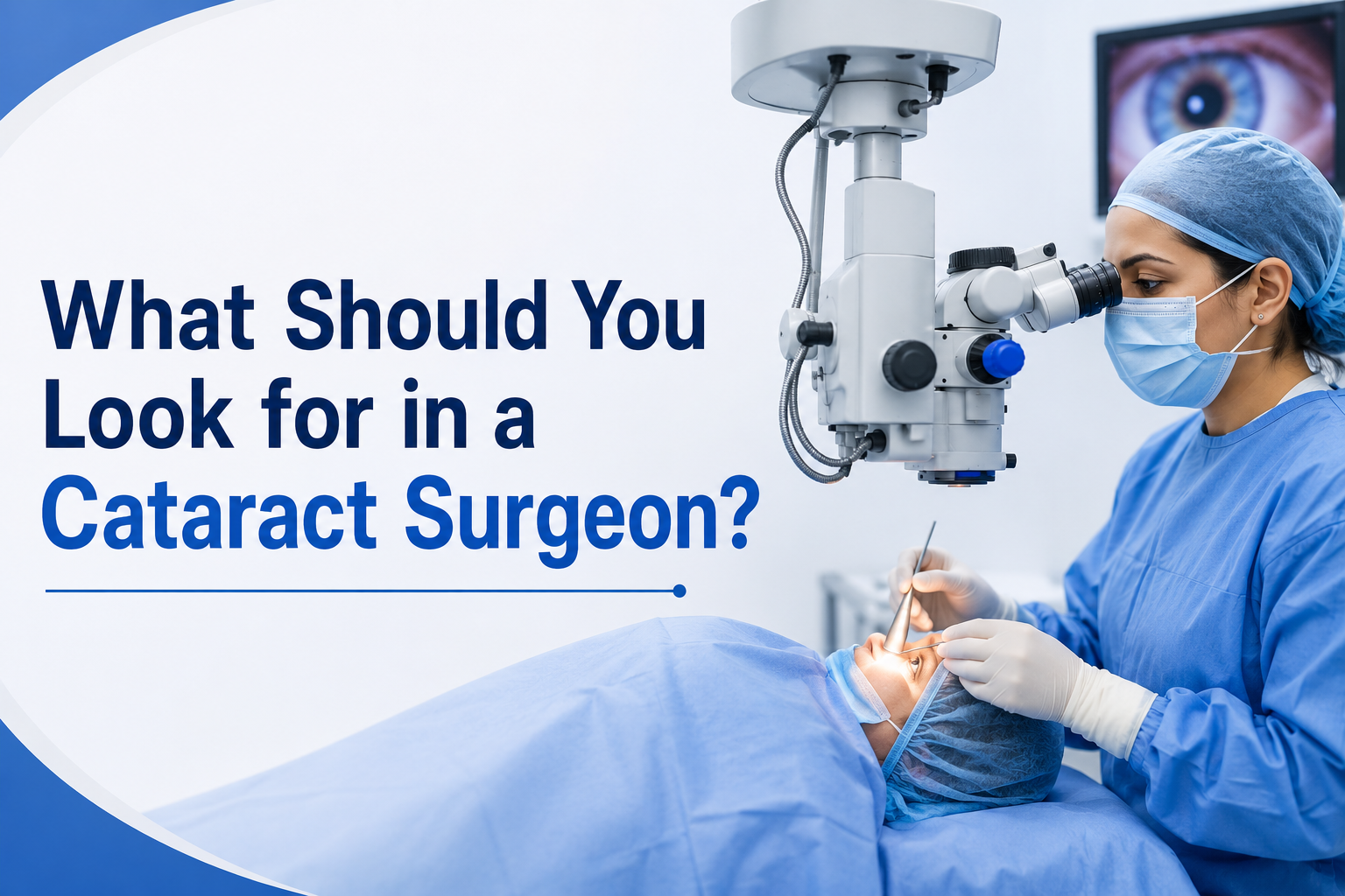 What Should You Look for in a Cataract Surgeon?